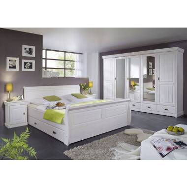 Schlafzimmer Hanna  mit 5-türigem Kleiderschrank