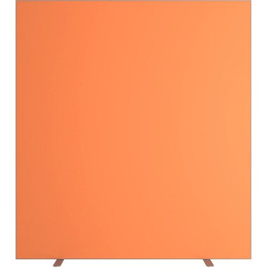 Trennwand easyScreen, einfarbig, orange