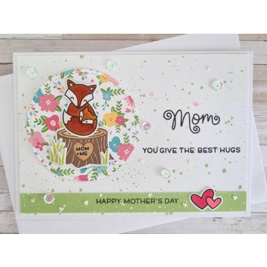Handgemachte Muttertagskarte 3D Karte Mom