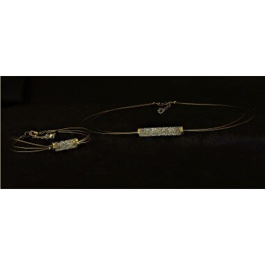 Kristall Halskette# Kristalle Schmuck# Swarovski Schmuckset# Geschenk#spezialgef