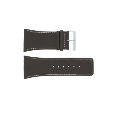 Lederband für Uhren mit Leder & Uhrenarmband Universal P310 Leder Braun 38mm