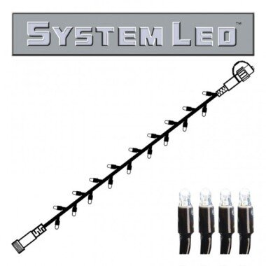 System LED Black | Lichterkette | koppelbar