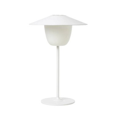 Blomus Ani Mobile LED Tischleuchte Leuchte Weiß
