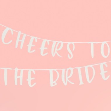 Cheers to the bride Girlande Blossom Girls