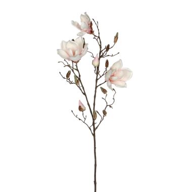 Mica künstliche Magnolia hellrosa, 88 cm