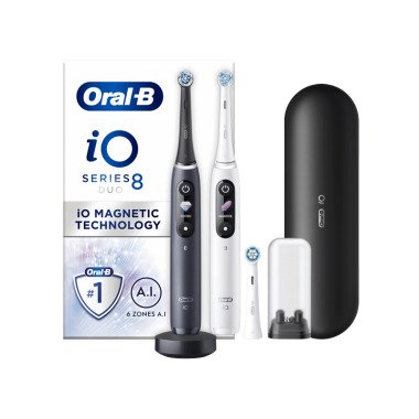 Oral-B Elektrische Zahnbürste iO8 Duo Doppelpack