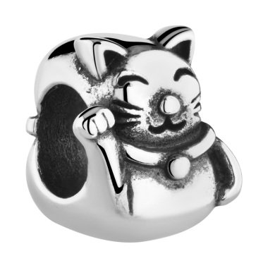 Bead für Bead Armbänder mit Katzen Design, Chirurgenstahl