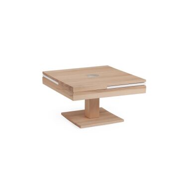 Buchenholztisch aus Massivholz & Couchtisch Tisch MADOX Kernbuche Massivholz
