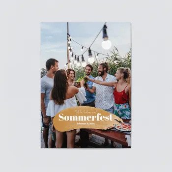 Einladungskarten Sommer Einladung Sommerfest