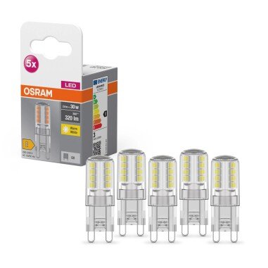 Osram LED-Leuchtmittel G9 2,6 W Warmweiß