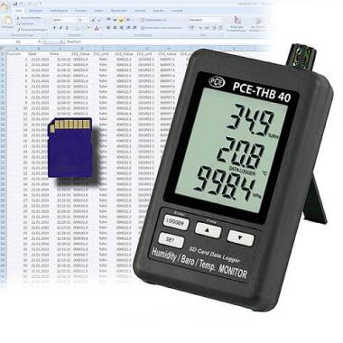 PCE Instruments PCE-THB 40 PCE-THB 40 Multi-Datenlogger