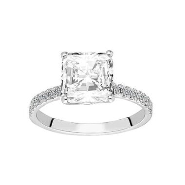 Topas-Ring mit Diamant & Weißer Topas Diamant Ring Weißgold 585