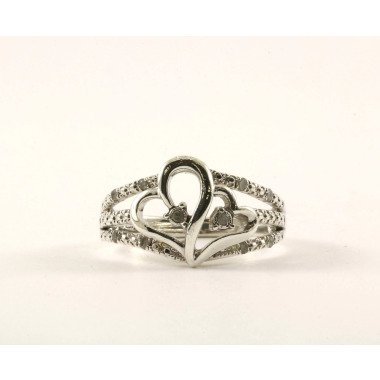 Vintage Größe 6, 5 Natürliche Diamanten Ring