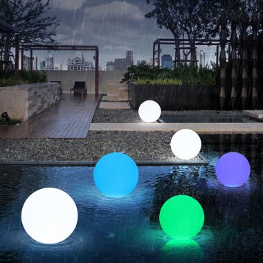 Waterproof LED Garden Ball Light RGB Underwater