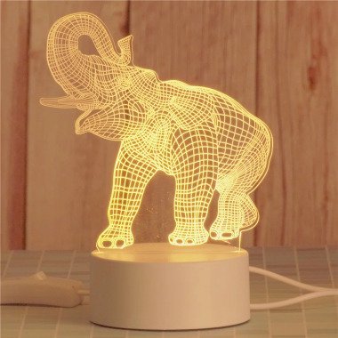BohoLiving Home 3D Lampe Für Kinder Nachtlicht