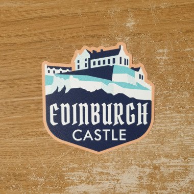 Edinburgh Schottland Vinyl Aufkleber Gepäck