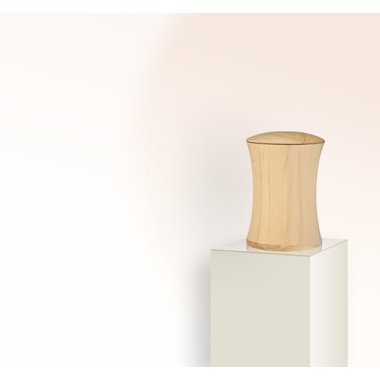Grab Urnen Modell aus Holz & Klassische Urne aus Holz