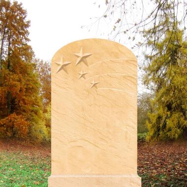 Grabsteine aus Sandstein & Klassisches Grabmal mit Sternen Kindergrab Stellaris