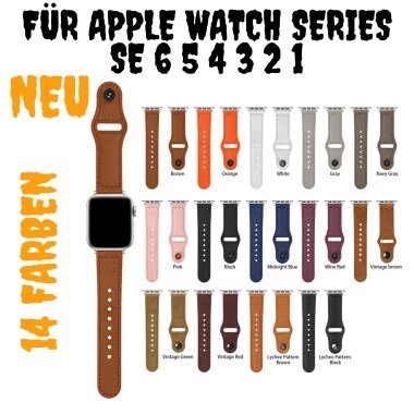 Lederband für Uhren & Ersatzarmband Lederarmband Für Apple Watch Iwatch
