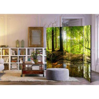 Moderne Raumteiler & Spanische Wand mit Wald Motiv modern