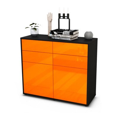 Sideboard Celia | | Front in Hochglanz Orange