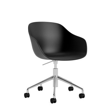 Stuhl About A Chair AAC252 Polished alu black 2.0