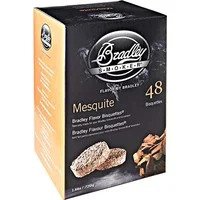 Mesquite Bisquetten, 48 Stück, Räucherholz