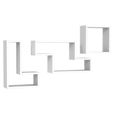 Wandregal Tetris weiß B/H/T: ca. 45x45x20 cm