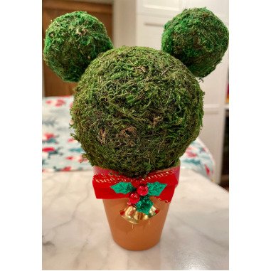 Weihnachten Mickey Topiary