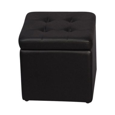 Möbel Direkt Online Sitzhocker mit Stauraum, schwarz
