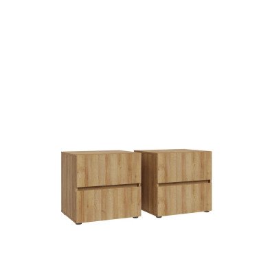 Nachttisch-Set Buddleia aus Holzwerkstoff