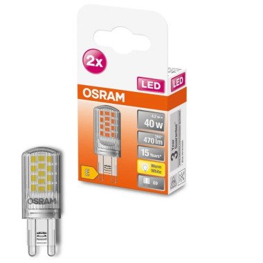 Osram LED Lampe ersetzt 40W G9 Brenner in