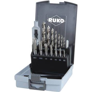 RUKO 245004RO Maschinengewindebohrer-Set