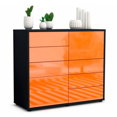 Sideboard Circe | | Front in Hochglanz Orange