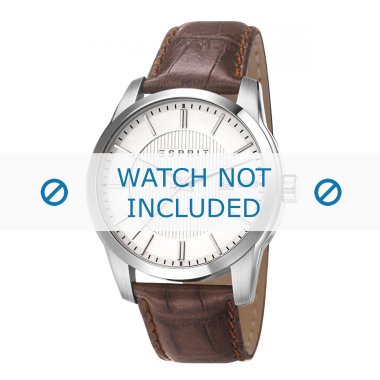 Uhrenarmband Esprit ES107591-002 Leder Braun 20mm