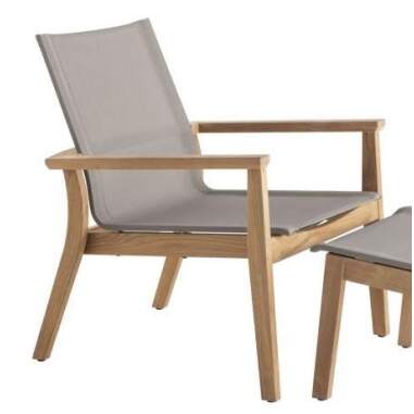 ARCO Lugano Deck Chair Loungesessel Teakholz