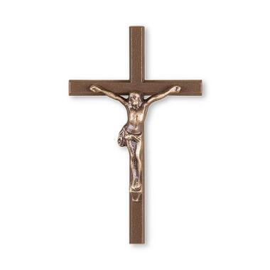 Grabkreuze aus Bronze in Braun & Christusfigur am Kreuz aus Bronze oder