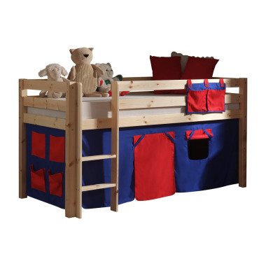 Kinderzimmer Spielbett PINOO-12 mit Textilset