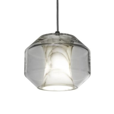 Lee Broom Chamber Light Pendel Klein Carrara-Marmor/Kri