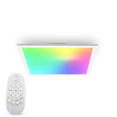 RGB Decken-Panel dimmbar 45x45cm LED Deckenlampe