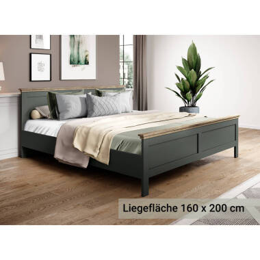 Bett 160 x 200 cm Landhausstil EPSOM-83 in