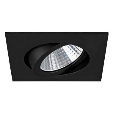 Brumberg LED-Einbaustrahler, schwarz, quadratisch