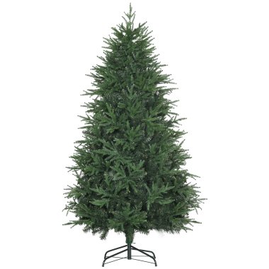 HOMCOM 180 cm Weihnachtsbaum Künstlich Naturgetreu