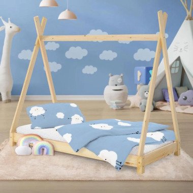 ML-Design Kinderbett Tipi mit Lattenrost