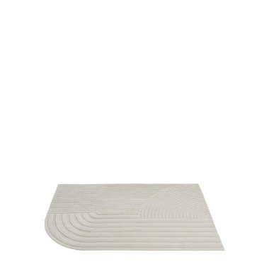 Teppich Relevo off-white 170 x 240 cm