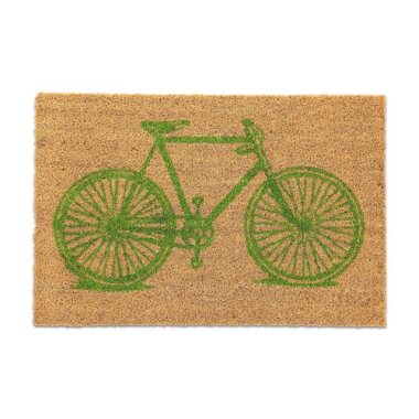 Fußmatte Fußmatte Fahrrad Kokos, relaxdays