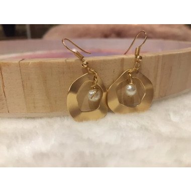 Klassische Ohrringe & Ohrringe in Gold Mit Perle | Geschenkidee Weihnachtsgeschenk