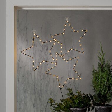 LED Leuchtsterne Stella Fensterdeko Weihnachtsstern
