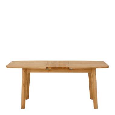 Ausziehbarer Holztisch aus Kiefer Massivholz Landhausstil