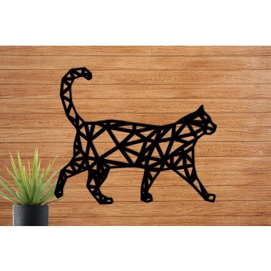 Katzen Wanddekor, Kinderzimmer Wandkunst
